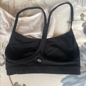 lululemon athletica Black Sports Bra sz 6